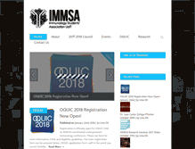 Tablet Screenshot of immsauoft.com